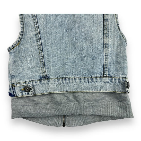 Girl’s Highway Jeans Jean Vest Jacket Size S - Picture 5 of 9